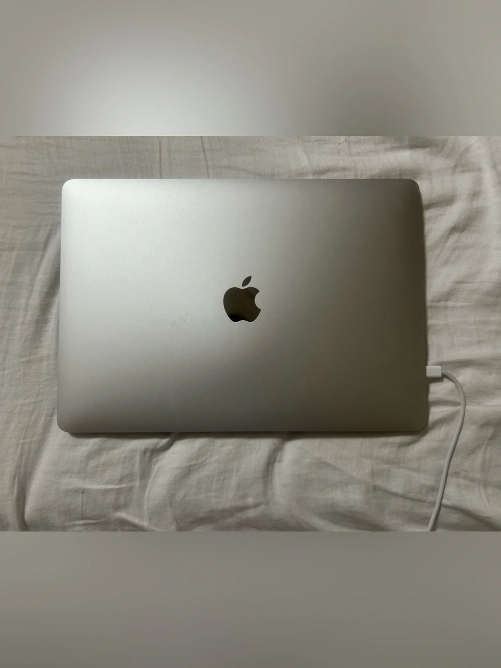 Apple MacBook Silver Aluminum Laptop with Apple Logo